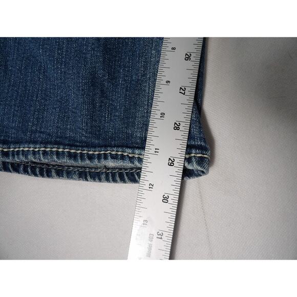 Silver Jeans Suki Surplus Sz 28x32 Y2K Grunge Rockabilly Thick Stitch Boot Cut - Picture 11 of 16